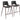 Desi - Counter Stool (Set of 2) Walnut Legs