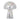 11" Luster Mushroom Lamp - Multi