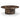 Byron - Round Coffee Table - Dark Brown