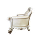 Vendom - Sofa - Champagne PU & Antique Pearl Finsih