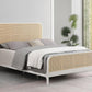 Lanewood - Open Cane Rattan Metal Bed