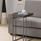 Pedro - Expandable C-Shaped Sofa Side Table