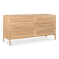 Teeda - 6 Drawer Dresser - Light Brown