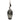 Escara Large Urn With Topper 33" - Bronze