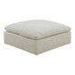 Clay - Ottoman - White