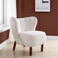 Zusud - Accent Chair - White Teddy Sherpa