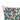 Tulip - Embroidered Floral Wool Square Accent Cushion - Multi