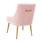 Beatrix - Pleated Velvet Side Chair