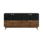 Amigo - Veneer Buffet - Black / Walnut