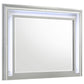 Veronica - Dresser Mirror - Light Silver