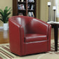 Turner - Upholstered Barrel Back Swivel Chair