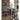 Razo - Counter Height Stool - Fabric & Weathered Espresso