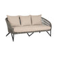 Benicia - Outdoor Patio Sofa - Gray / Taupe