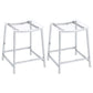 Jovani - Acrylic Backless Bar Stools (Set of 2)