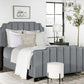 Fiona - Upholstered Panel Bed