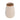 9" Textured Vase - White
