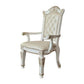 Vendom - Dining Chair (Set of 2) - PU & Antique Pearl Finish