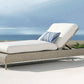 Manhattan - Adjustable Chaise, With Self Welt - Linen Canvas