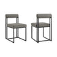 Anastasia - Dining Chair (Set of 2) - Black Legs