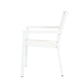 Naples - Stackable Sling Dining Chair - White