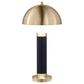 Conroe - Dome Shade Pillar Table Lamp (Set of 2) - Black