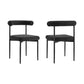 Shannon - Dining Chair (Set of 2) - Black Legs