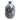 23" Tilo Oversized Glass Vase - Gray