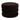 Triple Tiered Round Ottoman 23 x 17" - Brown