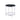 Virlana - End Table - Faux Black Marble Top & Chrome