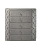 Perine - Chest - Gray Velvet