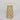 Diamond Carved Wood Marble Top - Natural / Whitewash