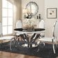 Anchorage - Round Dining Table - Chrome And Black