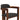 Jazmin - Contemporary Dining Chair (Set of 2) - Walnut / Charcoal