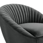 Bella - Velvet Swivel Accent Chair