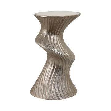 Hilo Small Marble Top Table - Gold