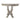 Dresden - 48" Counter Height Table - Bone White