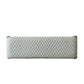 House - Delphine - Bench - Two Tone Ivory Fabric & Charcoal Finish