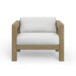 Sedona - Club Chair In Canvas, No Welt - Teak