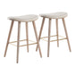 Saddle - 26" Counter Stool (Set of 2)