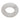 Marble 10" Ring Tabletop Decor - White