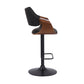 Aspen - Adjustable Bar Stool Black Base