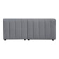 Lyric - Nook Modular Sectional Gray - Dark Gray