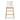 Deco - Barstool - White / Light Brown