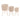 Bamboo Planters (Set of 3) - White Wash