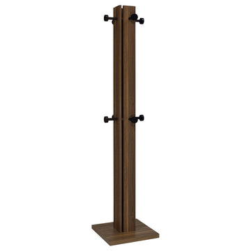 Rikkie - Coat Rack And Mirror - Walnut