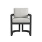 Malibu - Dining Chair - Black / White