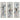 62" x 22" Abstract Canvas (Set of 3) - Multi