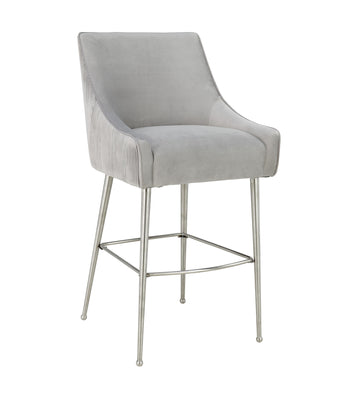 Beatrix - Pleated Velvet Stool