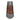 Glass Vase 17" - Gray / Brown