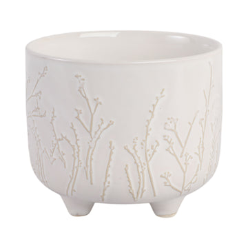 Blooming Branches Planter - Ivory